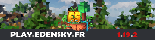 EdenSky 1.19.2 | SkyBlock 1.14-1.19.X [100% Farm2Win]